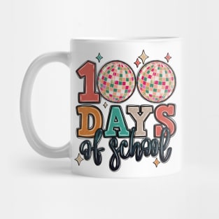 Disco Ball 100 days of school Mug